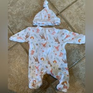 Newborn Onesie and Hat